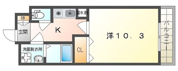 コンフォール柳田の物件間取画像